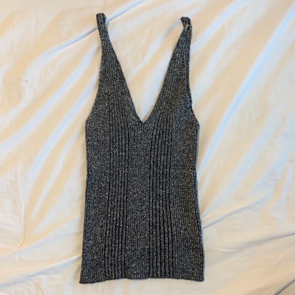 Forever 21 Tight Sparkly Tank